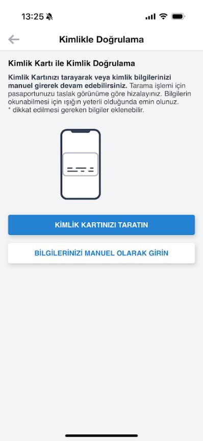 Kimlik Kartı Tarama